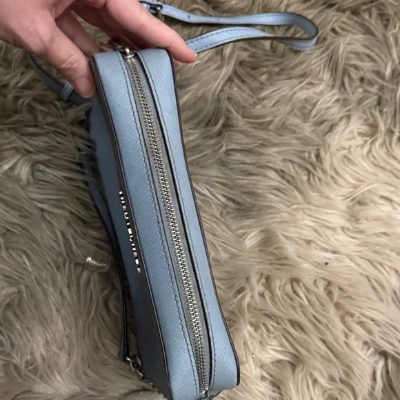Michael Kors Sky Blue Crossbody Bag - Picture 9 of 15
